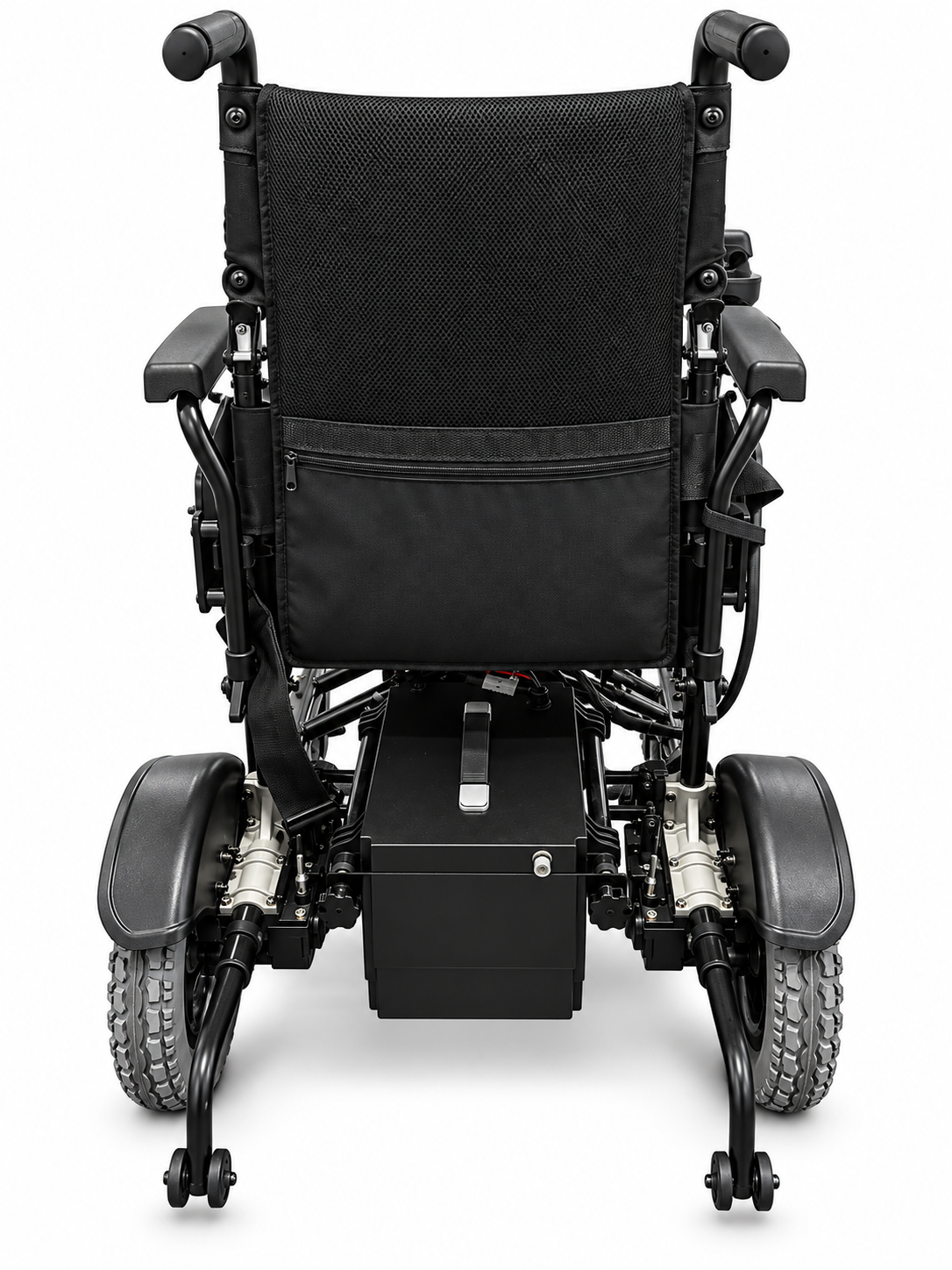Sage Zing Foldable Electric Wheelchair – Comfortable & Versatile Powered Mobility - Image 4