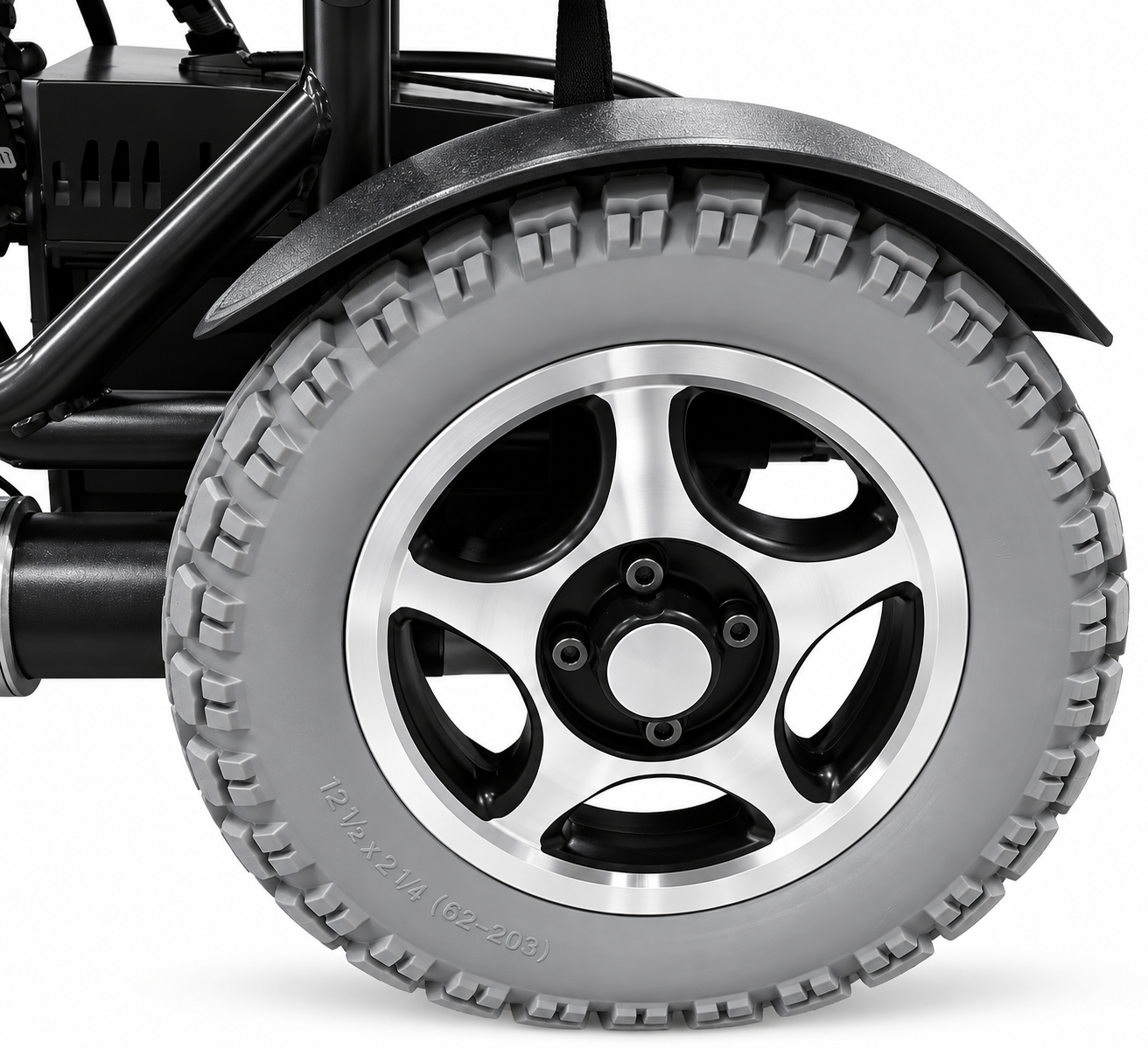 Sage Zing Foldable Electric Wheelchair – Comfortable & Versatile Powered Mobility - Image 3